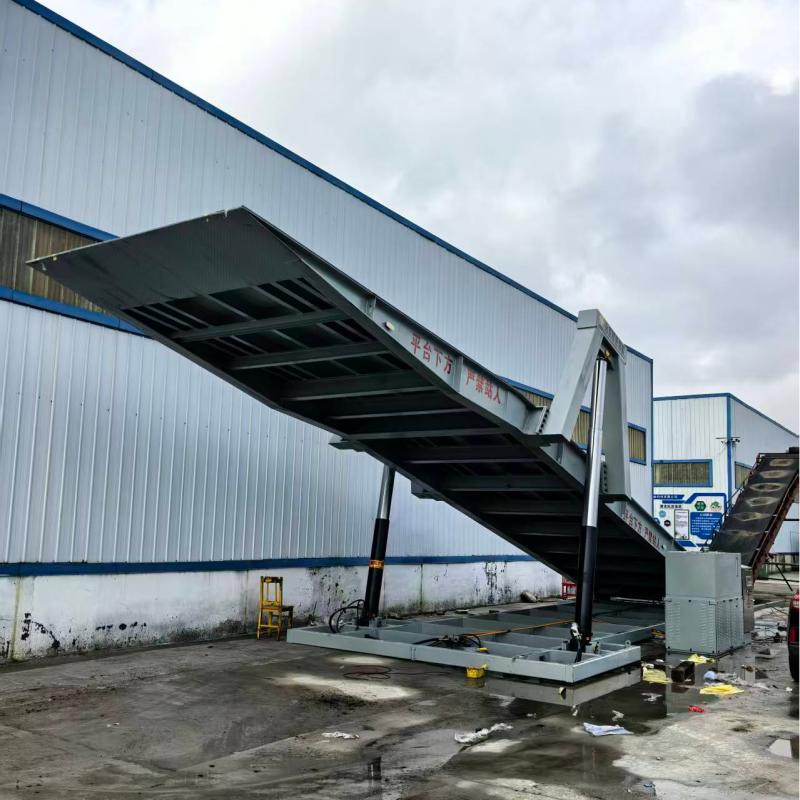 Heavy-duty Vehicle Rear-tipping Unloader factory